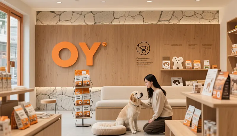 Harmony宠物品牌线下体验店人宠共融空间设计，由杭州宠物品牌设计公司主导，展示宠物店品牌设计、空间美学与品牌深度体验的结合