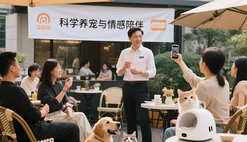 杭州宠物品牌全案设计案例：宠物智能品牌通过线下社群活动构建情感共同体与品牌信任